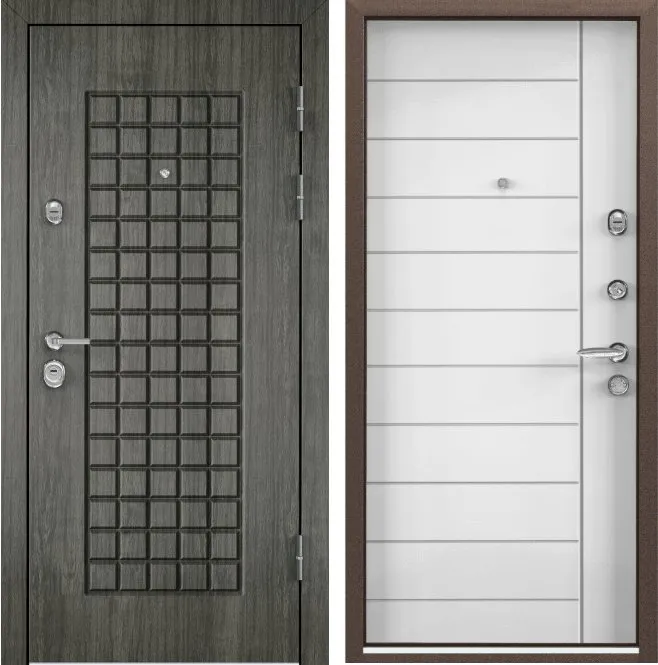 Дверь Цербер 3К Роял Серый Сменная панель DIS006444