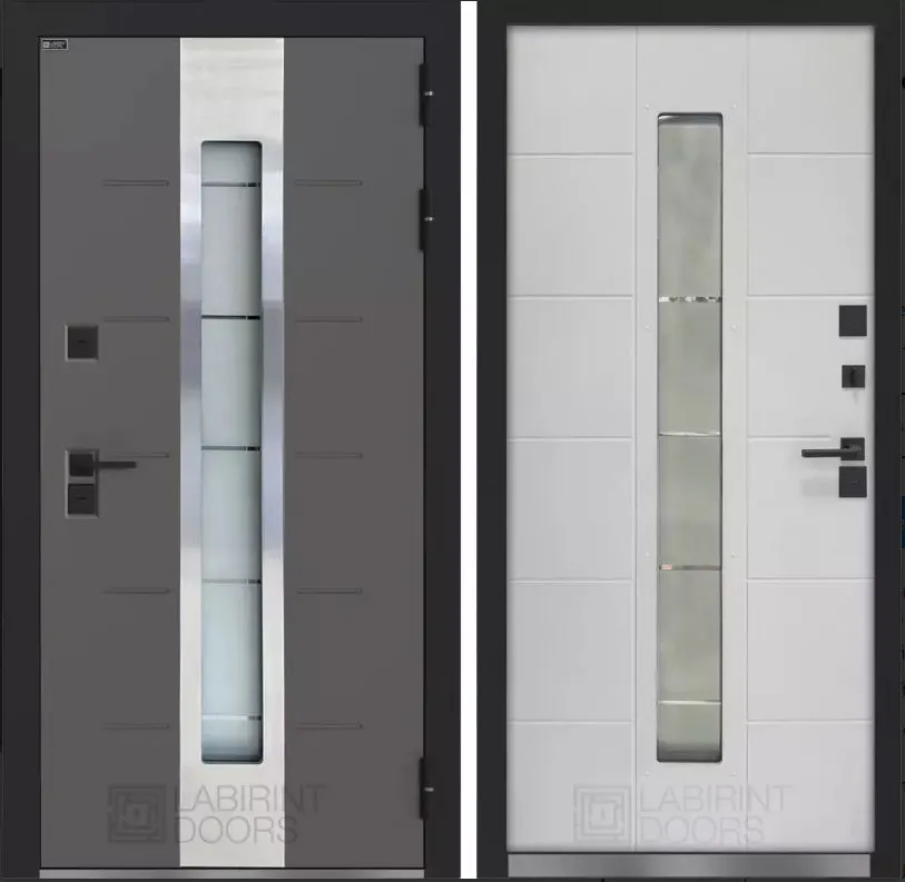 Дверь TUNDRA Plus с терморазрывом и стеклопакетом DIS007134